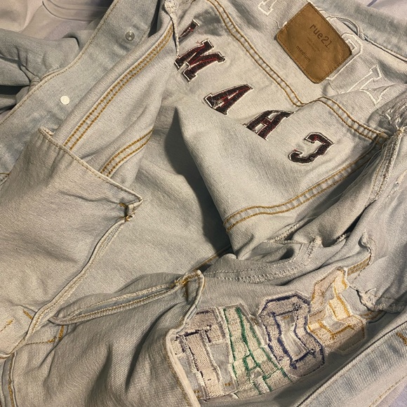 Light Blue Rue 21 Denim Jacket - Picture 5 of 8